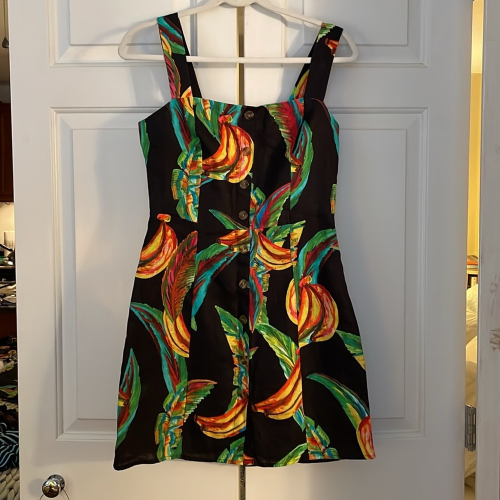 NWT Farm Rio Preta Banana Dress